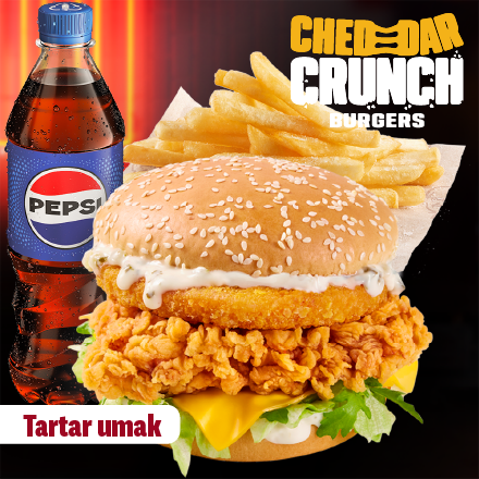Cheddar Crunch Tartar Menu - cijena, promocije, dostava