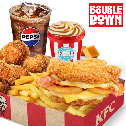 Kentucky Gold Double Down & Ice Cream