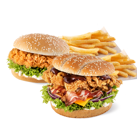 #14. Grander + Zinger + 2 Small Fries