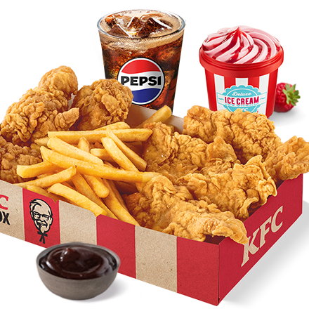 Strips DeLuxe Box + Deluxe Ice Cream (kicsi)