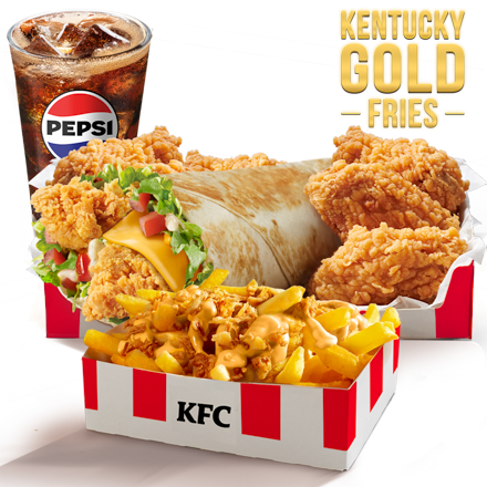 Twister Box with Kentucky Gold Fries - price, promotions, delivery