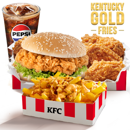 Zinger Box - Kentucky Gold Burgonyával - ár, akciók, kézbesítés