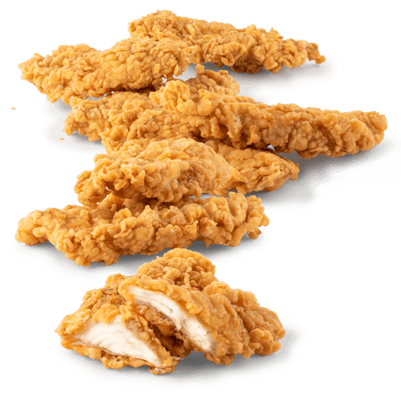 8 Hot&Spicy Strips - order on-line in KFC