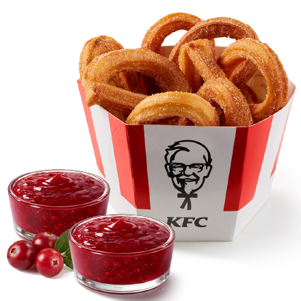 Churros Bucket Cranberry