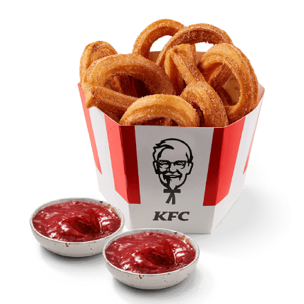 Churros Kosár Eper Öntettel - ár, akciók, kézbesítés