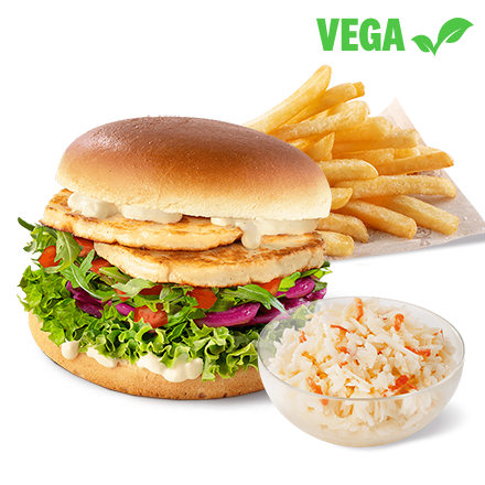 Halloumi Burger Menü