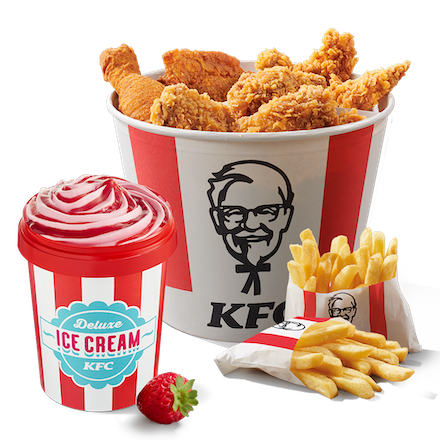 Classic Kosár + Nagy Deluxe Ice Cream