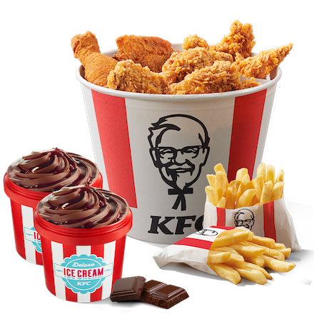 Classic Kosár + 2 Kis Deluxe Ice Cream