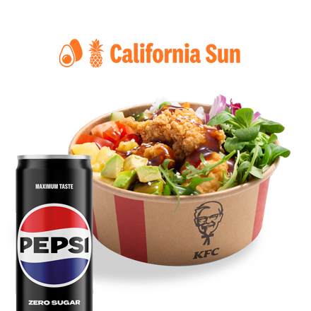 Poké Bowl California Sun Menü
