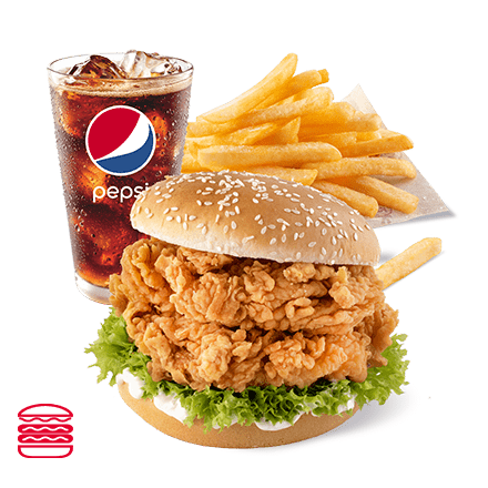 Double Zinger Meal - price, promotions, delivery