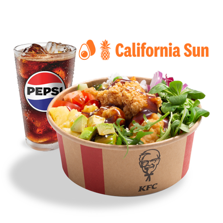 Poké Bowl California Sun Meal