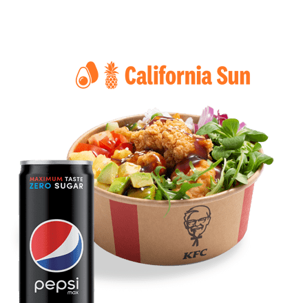 Poké Bowl California Sun Menü