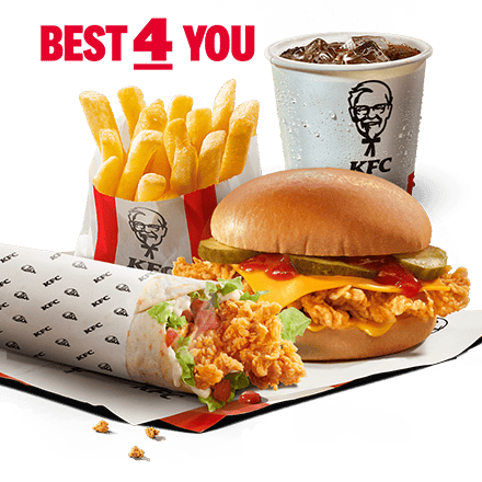 Best 4 You Cheeseburger + iTwist