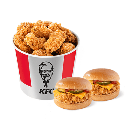 Hot Wings & Cheeseburger Bucket - price, promotions, delivery