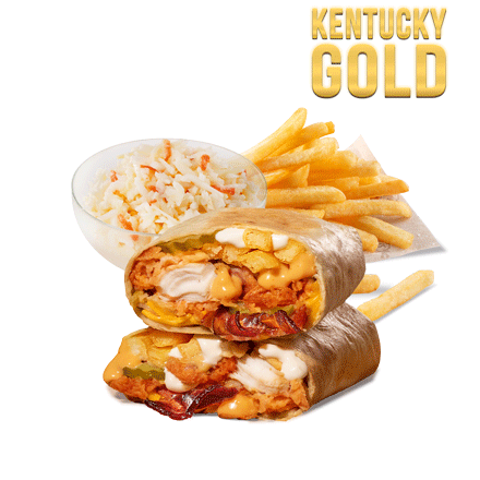 Kentucky Gold Wrapper Menü