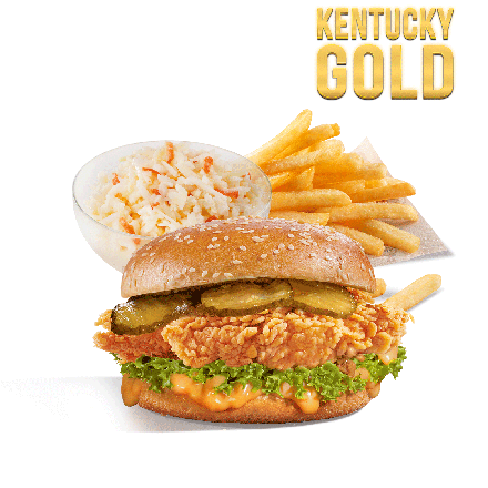 Kentucky Gold Zinger Menü - ár, akciók, kézbesítés
