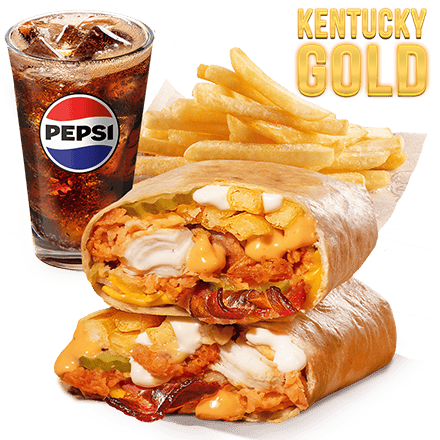 Kentucky Gold Wrapper Menü - ár, akciók, kézbesítés