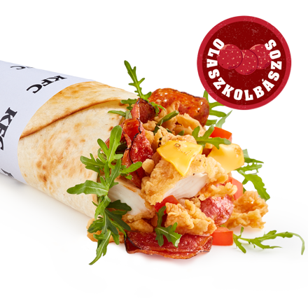 Pizza Twisters Olaszkolbászos - ár, akciók, kézbesítés