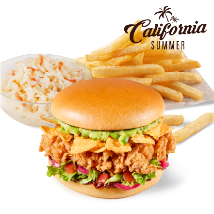 California Burger Menü