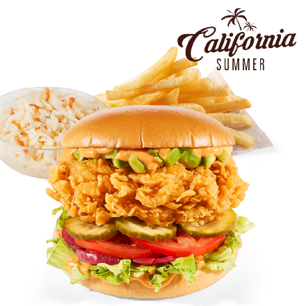 California Burger Meal