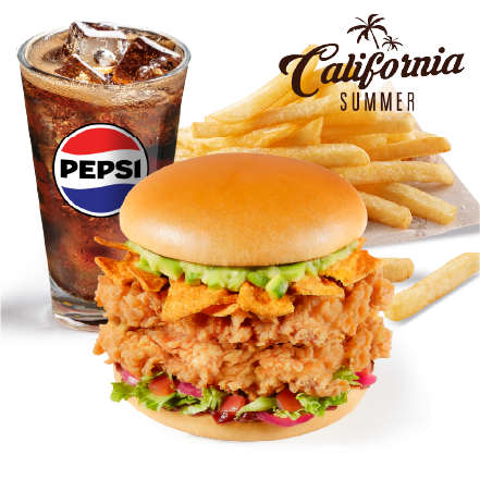 Double California Burger Meal - price, promotions, delivery