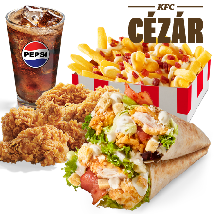Caesar Maxi Twist Box with Caesar Fries