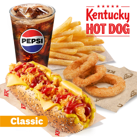 Klasszik Kentucky Hot Dog Snack Box - ár, akciók, kézbesítés