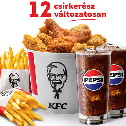 Tuesday Bucket S + 2 Small Fries + 2 Refill