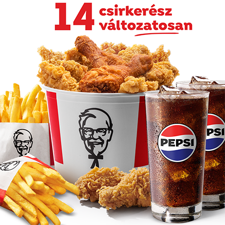 Tuesday Bucket M + 2 Small Fries + 2 Refill