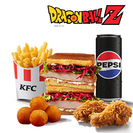 Teriyaki Katsu Sando Menü + 4 Sajtgolyó + 2 Hot Wings - ár, akciók, kézbesítés