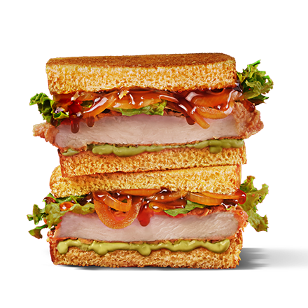 Spicy Teriyaki Katsu Sando