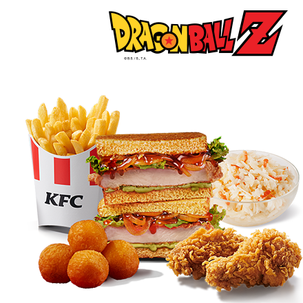 Spicy Katsu Sando Menü + 4 Sajtgolyó + 2 Hot Wings