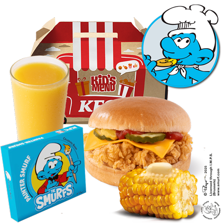 Sajtburger Gyerek Menü