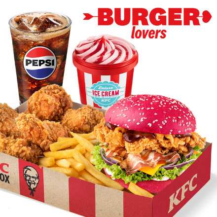 Grander Lover Box + Deluxe Ice Cream of your choice (Small)