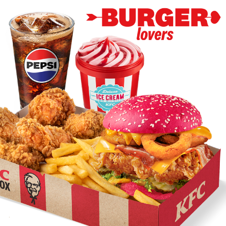 Kentucky Gold Lover  + Deluxe Ice Cream of your choice (Small)