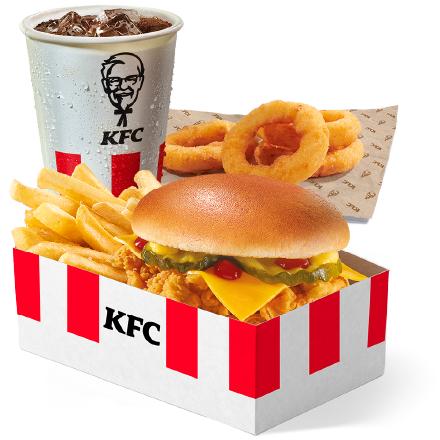 Bsmart Menü Sajtburger + 4 Hagymakarika