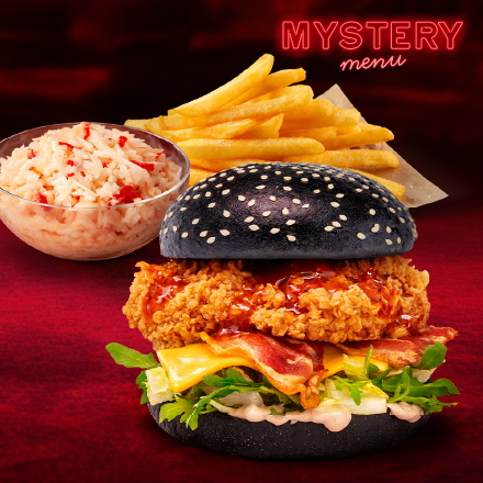 Mystery Burger Meal