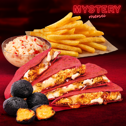 Mystery Qurrito Meal + 4 Mystery Snack