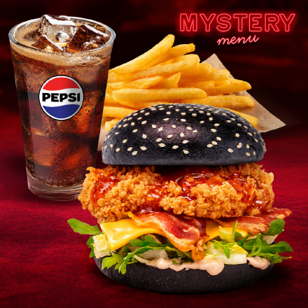 Mystery Burger Meal