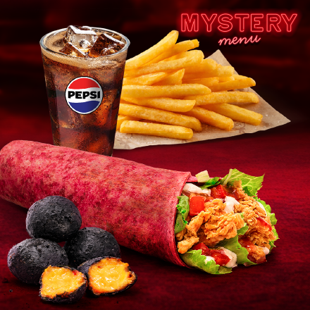 Mystery Twister Meal + 4 Mystery Snack
