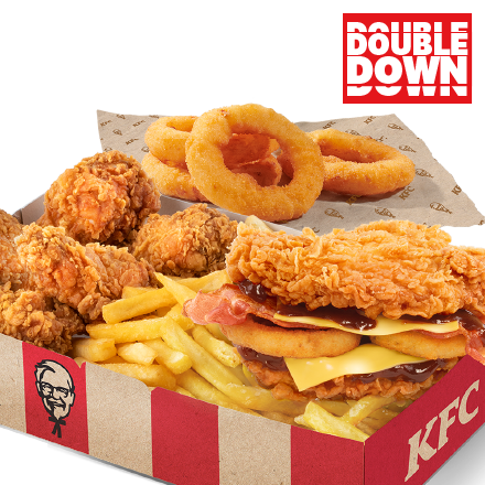 Double Down Box + 4 Hagymakarika