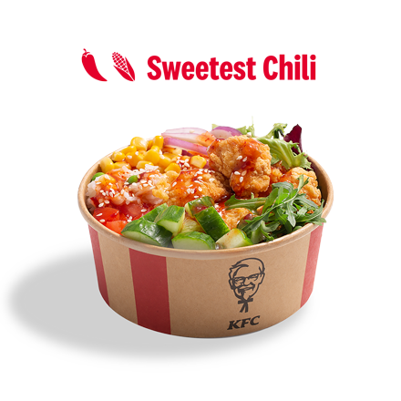 Poké Bowl Sweetest Chili Menü
