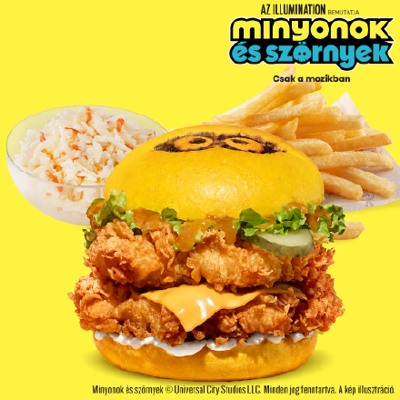 Minions Double Burger Meal