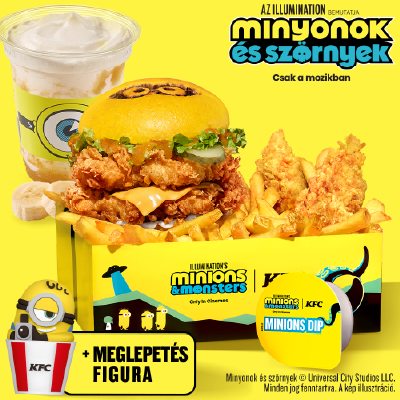 Minion Burger Box + Minions Burger - price, promotions, delivery
