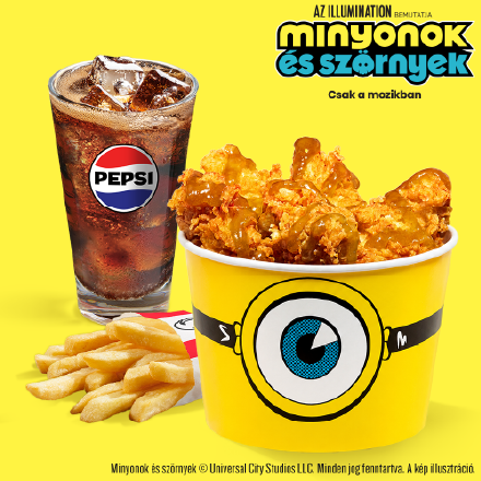 Minions Bucket for One Meal