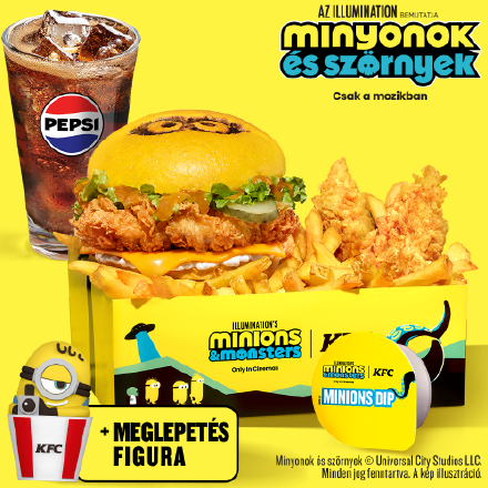 Minyonok Burger Box