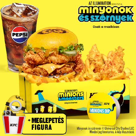 Minions Burger Box