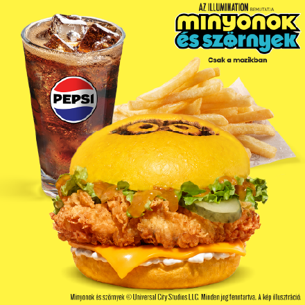 Minions Burger Meal