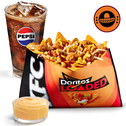 Loaded Doritos Tex-Mex Menü + Szósz