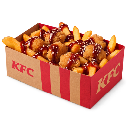 Popcorn Csirke Loaded - BBQ